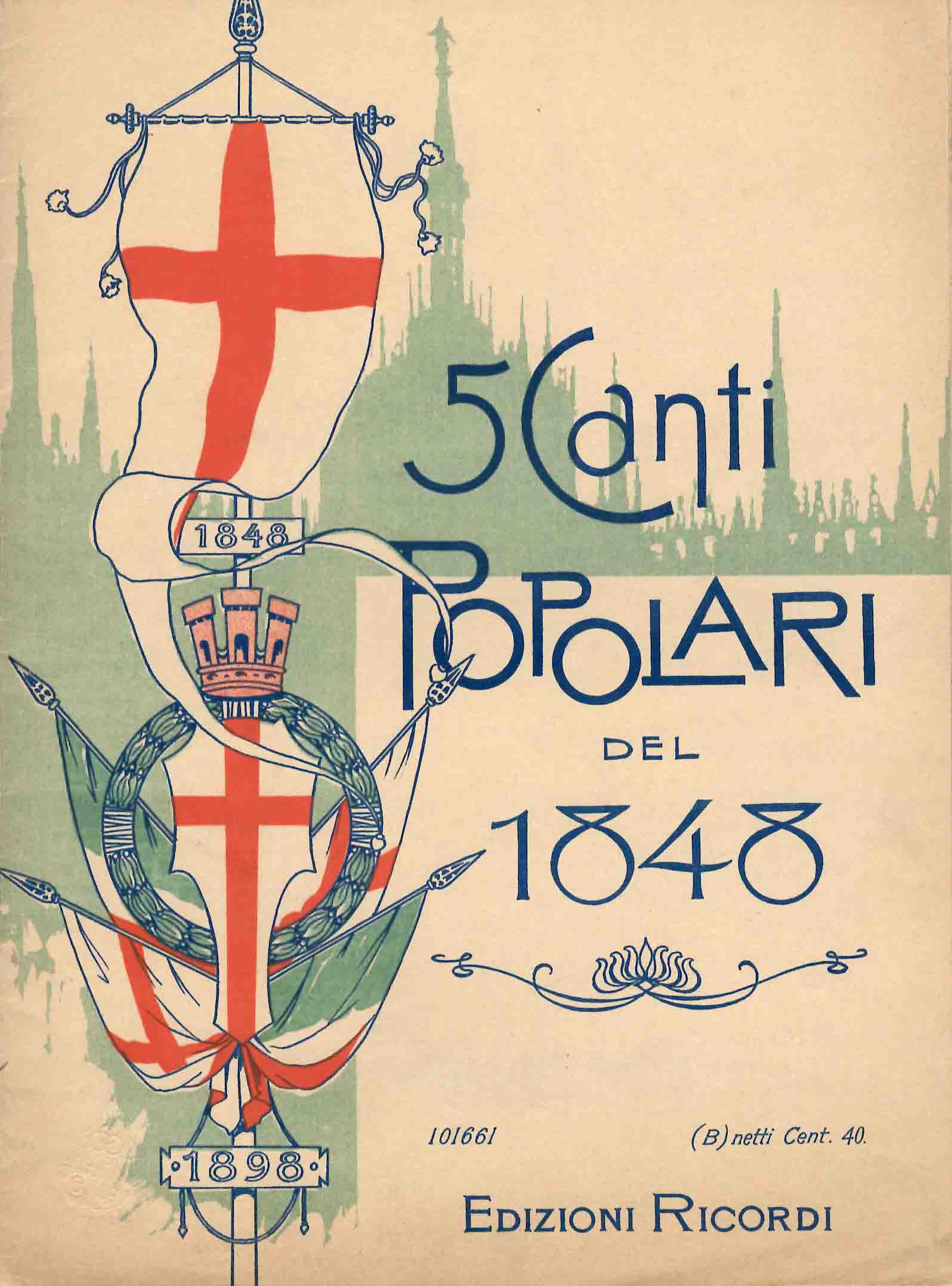 5 Canti Popolari del 1848